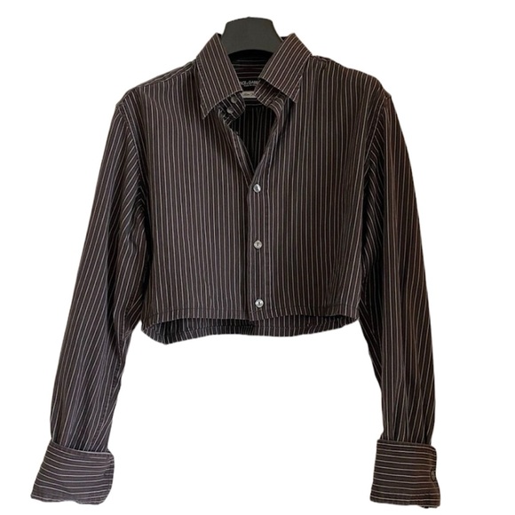 Vintage Dolce & Gabbana Cropped Oxford / Button Down - Picture 7 of 9